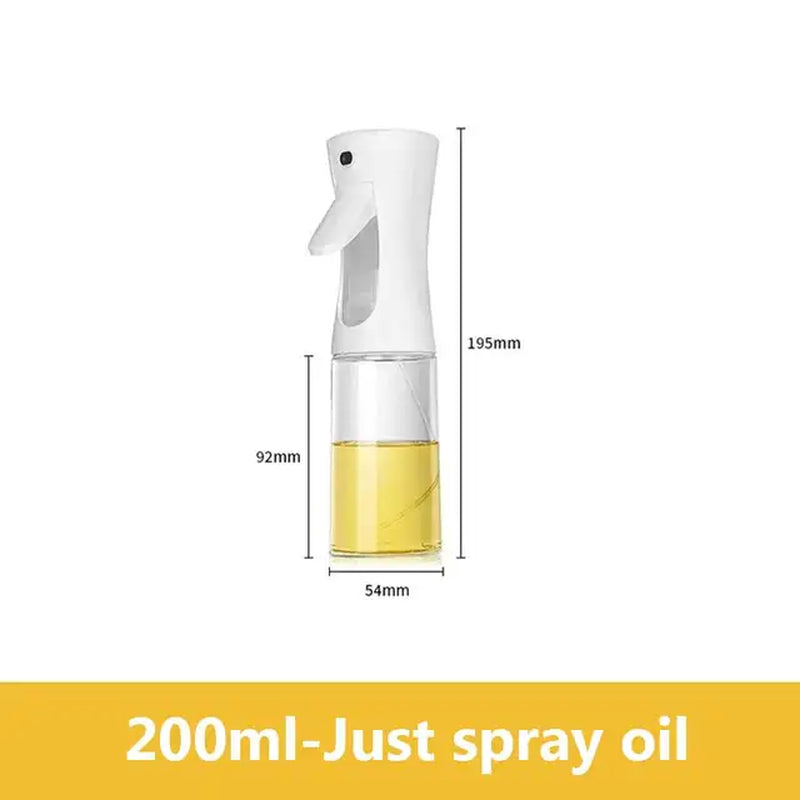 2In1 500Ml Plastic Spray Oil Sprayer Bottle Spray Oil Dispenser Oil Jar Cruet BBQ Kitchen Baking Roasting Picnic Kitchen Tool