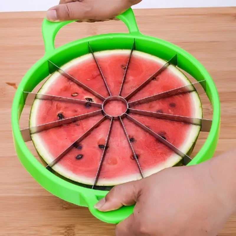 Watermelon Slicer Cutter Stainless Steel Creative Windmill Shape Large Size Convenient Fruit Dividers Kitchen Gadgets Items