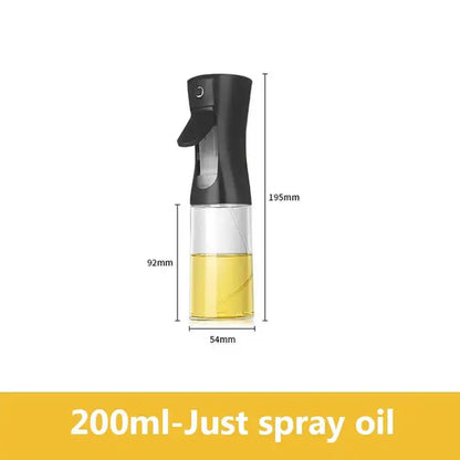 2In1 500Ml Plastic Spray Oil Sprayer Bottle Spray Oil Dispenser Oil Jar Cruet BBQ Kitchen Baking Roasting Picnic Kitchen Tool